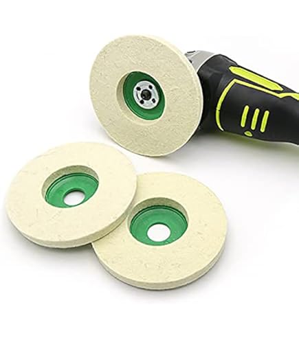 Disque Polissage Rondelle Dentelée 125mm Pour Meuleuse - Feutre