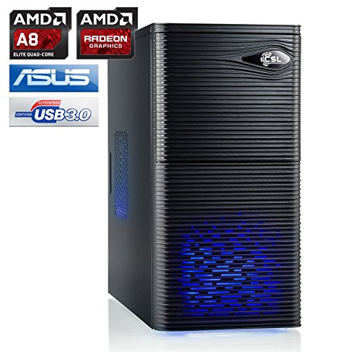 Aufrüst-PC 901 – AMD A8-7600 4x 3100 MHz, 4 GB RAM, Radeon R7, USB 3.1 - 2