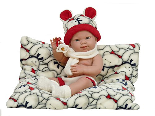 Nines dOnil- Baby RN Oursons poupée, 405, Multicolore, 37