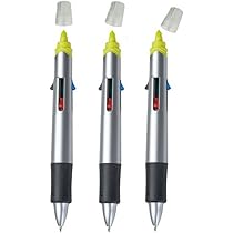 YFDSXKMZ 2-in-1 Kugelschreiber Set 6 Stück - Mit Textmarker & Notizbuch Für Kinder