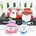 Produktbild Kicode 4pcs Weihnachtsfeier-Feiertags-Dekorations-Beleuchtung LED Brosche Schmuck Abzeichen Pin Weihnachtsgeschenk