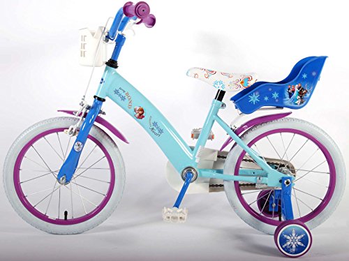 Kinderfahrrad Disney Frozen Die Eiskönigin 16 Zoll mit Rücktrittbremse - 2