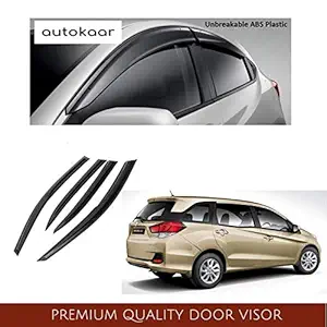 Autokaar Car Door Visor Window Deflector Rain Guard for Honda Mobilio