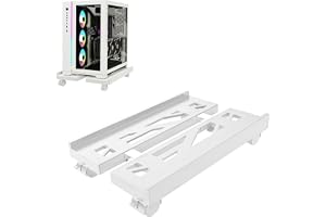 PC-stativ med hjul, mobilt CPU-stativ datortillbehör, stationär datorchassi huvudram, fodral mobilstativ under skrivbord för