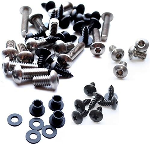Suzuki GSX-R600 2001 2002 2003 Motorcycle Fairing Bolt Kit, Screws, Bolts, Fasteners GSXR 600 01 02 03