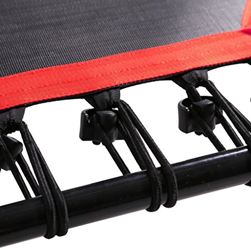 SportPlus Fitness Trampolin, Bungee-Seil-System, Ø 110 cm, bis 130 kg Benutzergewicht - 3