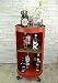 Produktbild Livitat® Beistelltisch Tisch Regaltisch Rostig Ölfass Tonne H80cm Industrie Look Loft Vintage LV5026