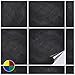 Produktbild FoLIESEN Fliesenaufkleber für Bad und Küche - 15x15 cm - Dekor Black Slate - 300 Fliesensticker für Wandfliesen