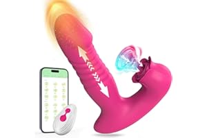 GENÉRICO BOWQY Masajeador pro 5 sùcciønadør de Clîťoris Femènịnô, 10 * 10 modos Femènịnô verdạderô,Ṽiḇráḑòraḑòr Ṃúj ēr Viaje Familiar Masaje Relajación (rojo) … (170.7mm)