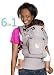 SIX-Position, 360° Ergonomic Baby & Child Carrier by LILLEbaby – The COMPLETE Embossed (Pewter Grey)
