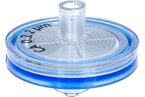 GVS Filter Technology, Filtro Siringa, ABLUO, 25mm, Membrana CA, 0.22µm, Housing Acrilico, Blu, 100/pz