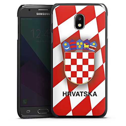 Samsung Galaxy J3 2017 Hülle Case Handyhülle Kroatien EM Trikot Fußball Europameisterschaft