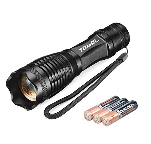 Price comparison product image TOMOL 700 Lumen Cree Led Torch Pocket Torch Adjustable Focus LED Light Zoomable led flashlight Water Resistant Camping Torch