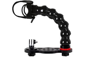 FLEX-ARM Platine Stabilisateur de Plongee sous-Marine GO-Tray avec Bras Flexible et Support Lampe pour GoPro DJI Osmo Action Autre Caméra d'action pour GoPro GOTR03