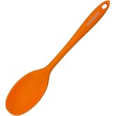 Fackelmann Cooking Spoon, Optimal for Frying, Soft Touch Silicone, Suitable for Frying Pans and Pots with Coating, Resistant