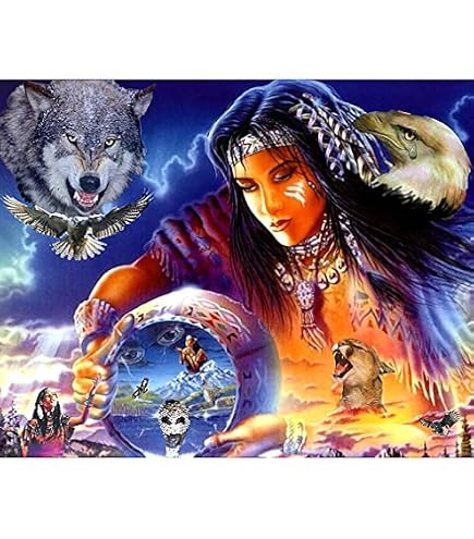 LuwoArte 6 Pack Diamond Painting Kits for Adults – Countryside-Themed Diamond Art Kits – Full Drill DIY Paint Gem Art for Adults–Brilliant 5D Diamond Painting Kit for Relaxing Home Décor