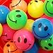 Produktbild 12x Flummi Gummiball Dopsball Smiley Lachgesicht