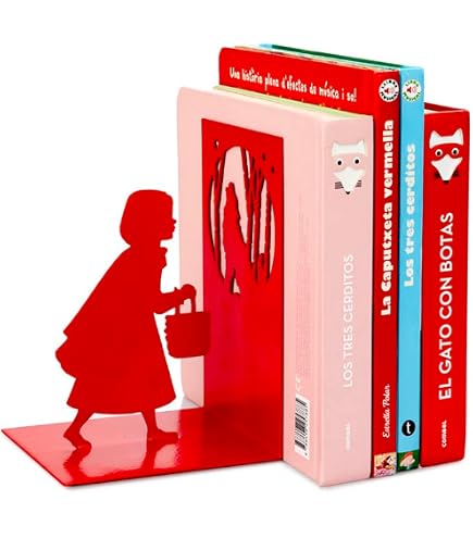 Albert 4302-10 Lot De 2 Serre-Livres En Métal 130 X 140 X 140 Mm (Blanc) (Import Allemagne - 12