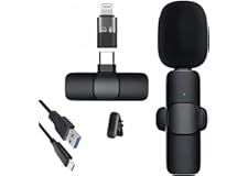 Nik case K8 Wireless Collar Mic iPhone/ipad & Type C Supported lavalier Microphone (K8-5)