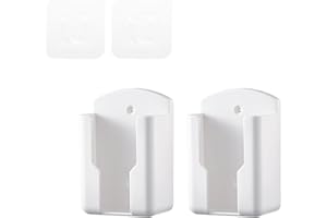 Esshogo Porta Telecomando da Muro Porta Telecomandi da Parete,Telecomando Organizzatore, organizzatore telecomandi,Supporto per telecomando da parete per TV autoadesivo per condizionatore d'aria Suppo