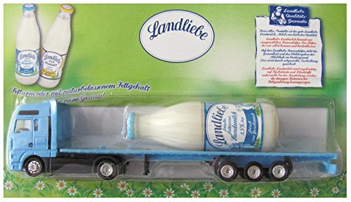 Preisvergleich Produktbild Landliebe Nr. - Fettarme Landmilch 1,5% Fett - MAN - Sattelzug mit Milchflasche