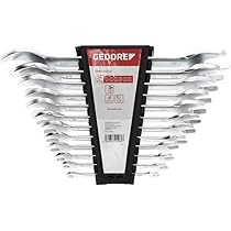 Gedore RED 3301081 R05126008 Dubbele steeksleutelset 8-delig