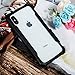 Price comparison product image KANEED Blade Acrylic + TPU Shockproof Protective Case for iPhone XR(Black) Perfect Case (Color : Black White)
