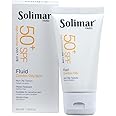 SOLIMAR PARIS SUN BLOCK SPF 50+ FLUID 50 ML | For Combination to Oily Skin | No White Marks | Quick Absorbing