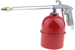 Fenteer Set Di Pistole Pulizia Polvere Spruzzatore Motore Compressore Extra Lungo Rosso