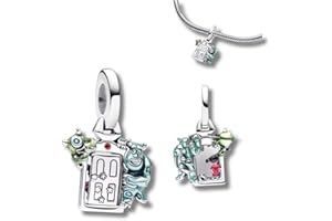 JOME Charm en Plata 925 | Inspirado en el Mundo Mágico de Disney | Compatible con Pulseras Europeas