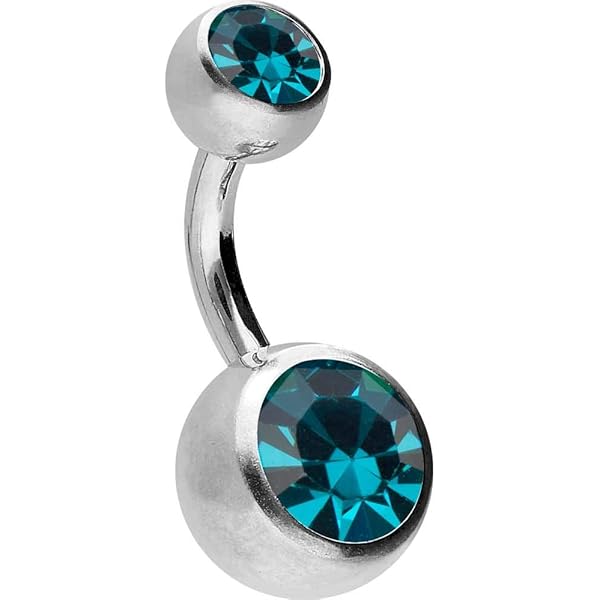 AceFun Piercing Nombril E Or Argent 6mm 8mm 10mm 12mm 14mm 16mm Avec 1