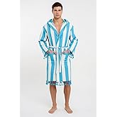 Mulberry Erkek Striped Peştemal Bornoz%100 Pamuk Plaj Bornoz