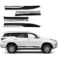 DriveStylish Car Door Body Side Beading/Molding/Cladding ForToyota Fortuner 2021 Set of 4