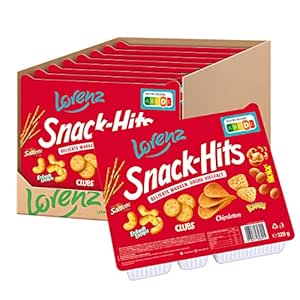 Lorenz Snack World Snack-Hits, 8er Pack (8 x 320 g) : Amazon.de ...