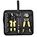 Produktbild Jintime 4 in 1 Abisolierzange Crimpzange Set, Draht Crimper Knarren Terminal Crimpzange Cord End Terminals Tool Kit