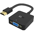 baolongking Adattatore HDMI a VGA (maschio a femmina) per computer, desktop, laptop, PC, monitor, proiettore, HDTV, Chromebook, Raspberry Pi, Roku, Xbox e altro ancora (1 baolongking Adattatore HDMI a VGA (maschio a femmina) per computer, desktop, laptop, PC, monitor, proiettore, HDTV, Chromebook, Raspberry Pi, Roku, Xbox e altro ancora (1