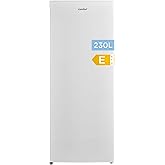 Comfee ' 230 L Freestanding 1-Door Compact Refrigerator, White | Height 142 cm, Adjustable Temp from 1 to 50 &deg;F, LED Light, R