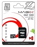 Klasse 10 - V10 Micro SD Card 32GB MAGIX HD Series Class10 V10 + SD Adapter UP to 80MB/s