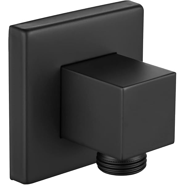 KOHLER 98350-BL Awaken Wall Mount Supply Elbow, Low Profile Design