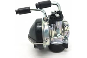 HUOPU Carburateur 50Cc Vergase Sha15 pour Dellorto SHA 15/15 MBK 51 AV10 Neuf 15-15 Carburateur Cyclomoteur