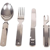 MFH Essbesteck Bw 4 Teilig Schwere Ausführung, Silber