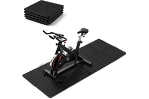 Löpbandsmatta, 183 x 61 cm, vikbar golvskyddsmatta, fitness, underlagsmatta för träningsutrustning, 6 mm tjock löpbandsmatta ljudisolerande, för löpband, gym, motionscykel, rulltränare