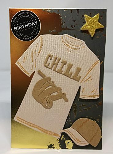 Male Birthday Card - T-Shirt/Cool Dude