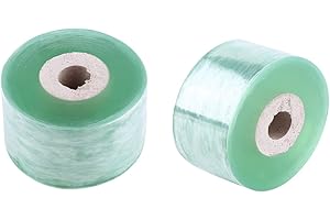 Zerone Panzerband, 3 cm x 100 m Veredelungsband Transparent Veredelung PVC-Baum-Garten-Band-Band für Garten Baumschulen