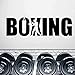 Produktbild Hwhz 70X20 Cm Boxhandschuh Aufkleber Kick Boxer Spiel Auto Aufkleber Kostenloser Kampf Poster Vinyl Stürmer Wandtattoos   Dekor