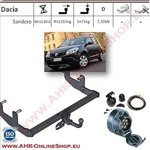 Attelage Démontable Avec Faisceau 7 Broches Pour Opel Zafira (1999-2005) | Charge 75kg, Remorquage 1600kg