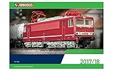 Exakt im Maßstab 1:160 / N Arnold HPA2018 Hauptkatalog 2018 Modellbahn, Blau