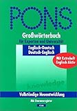 PONS Großwörterbuch Englisch für Experten und Universität. Englisch - Deutsch / Deutsch - Englisch. Mit Daumenregister. by 