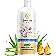 ZOIVANE 5 in 1 Extra White Cat Shampoo with Conditioner (200ml) | Reduces Hair Fall | Enhances Coat Brightness | Ideal for Persian Cats, Kittens, and All Breeds (Pack of 1)