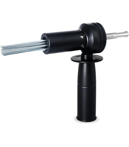 TONIXY - Adaptateur Détartreur à 18 Aiguilles SDS Pour Marteau électrique - Pour Dérouiller, Nettoyer Béton, Préparer Surfaces - Acier Trempé